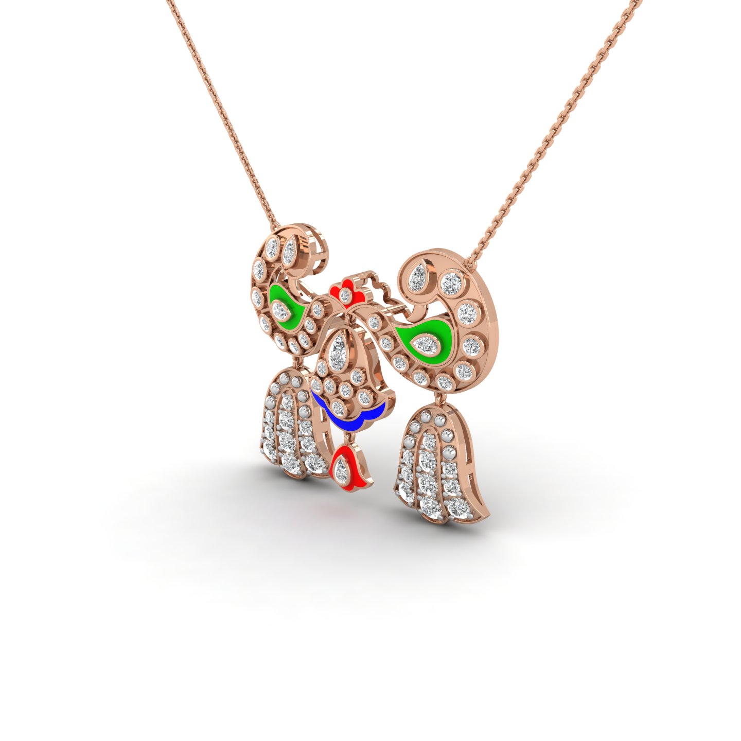 Mayura-Sangam Necklace