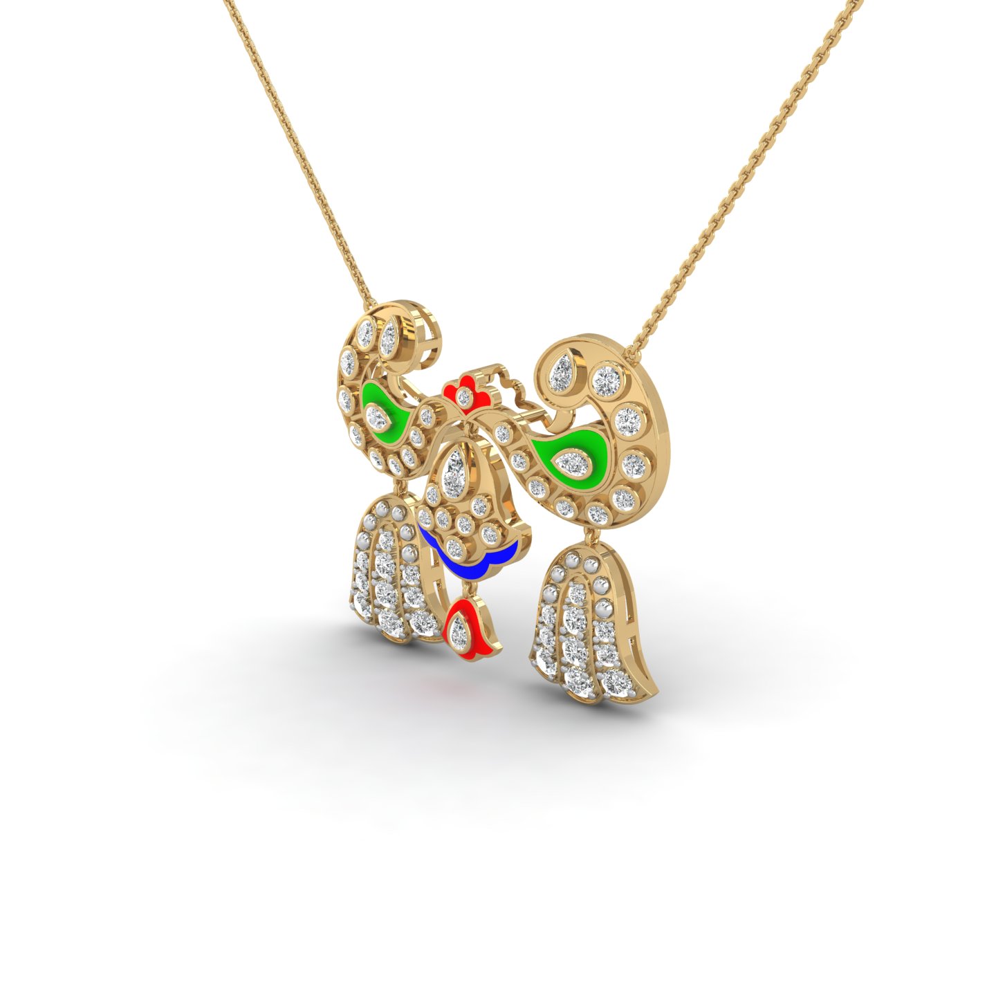 Mayura-Sangam Necklace