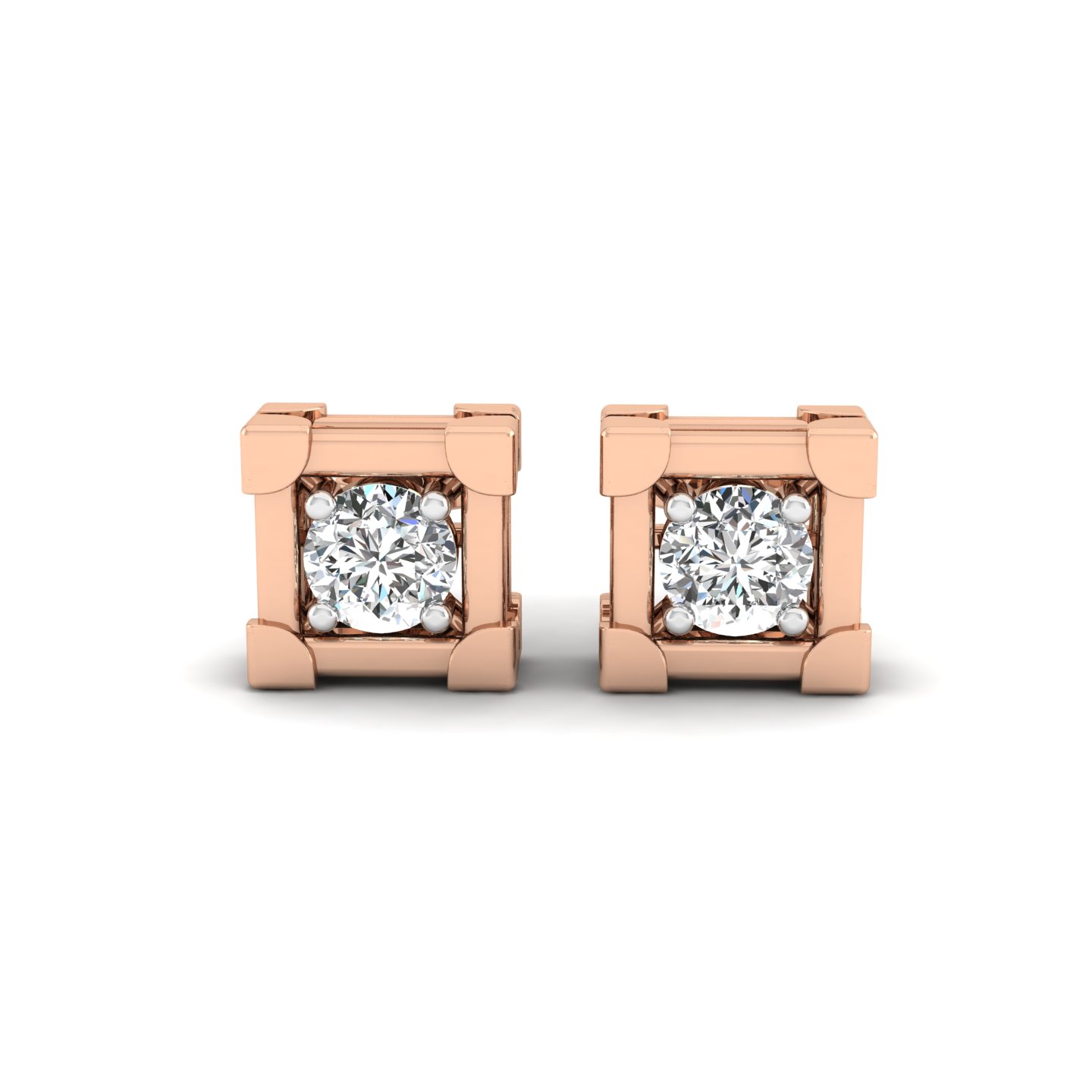 The Squared Elegance Studs