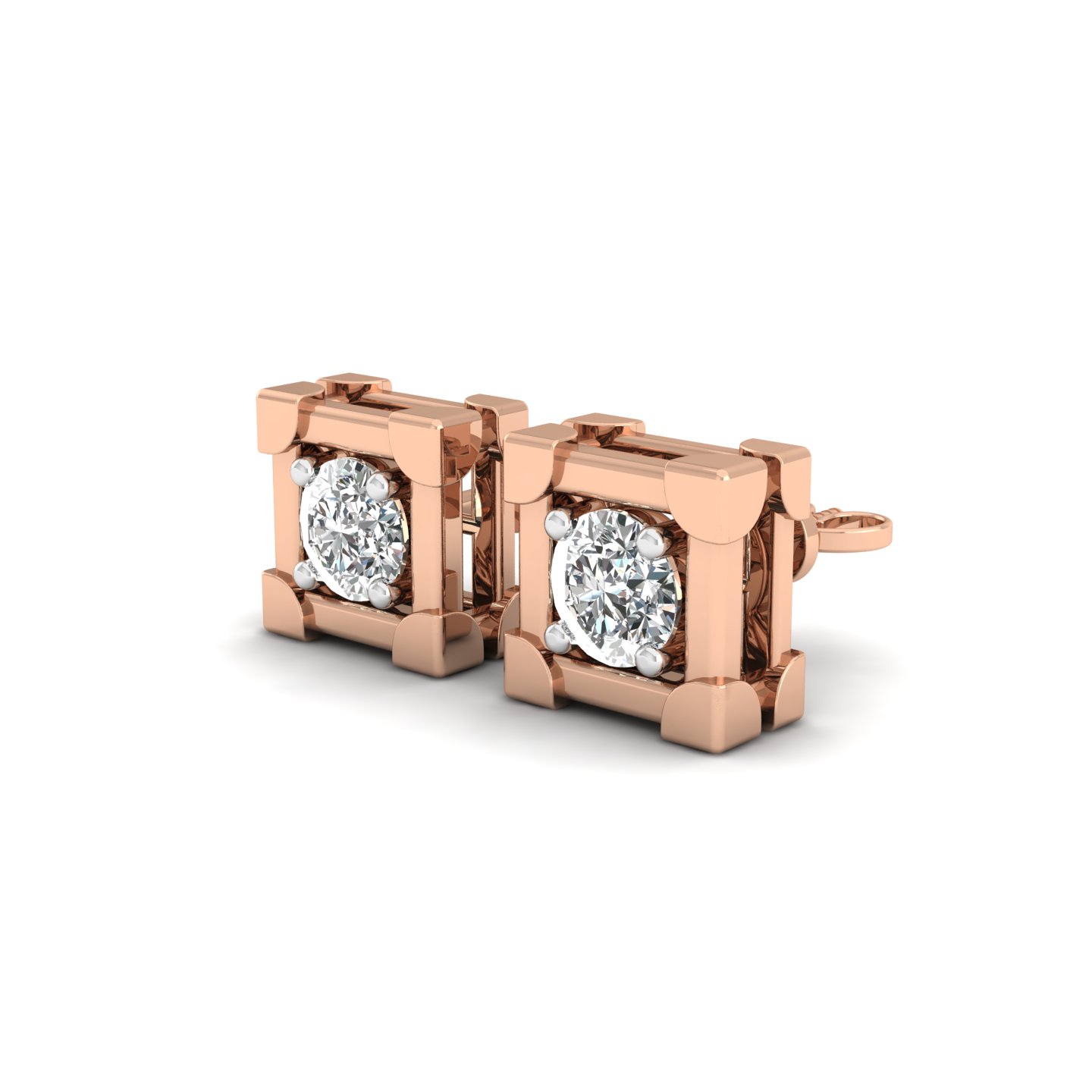 The Squared Elegance Studs