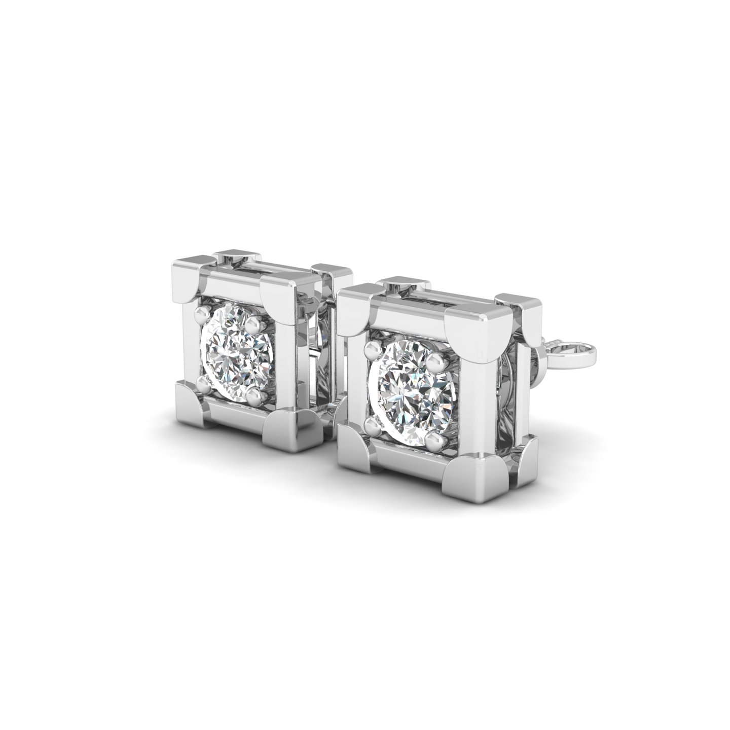 The Squared Elegance Studs