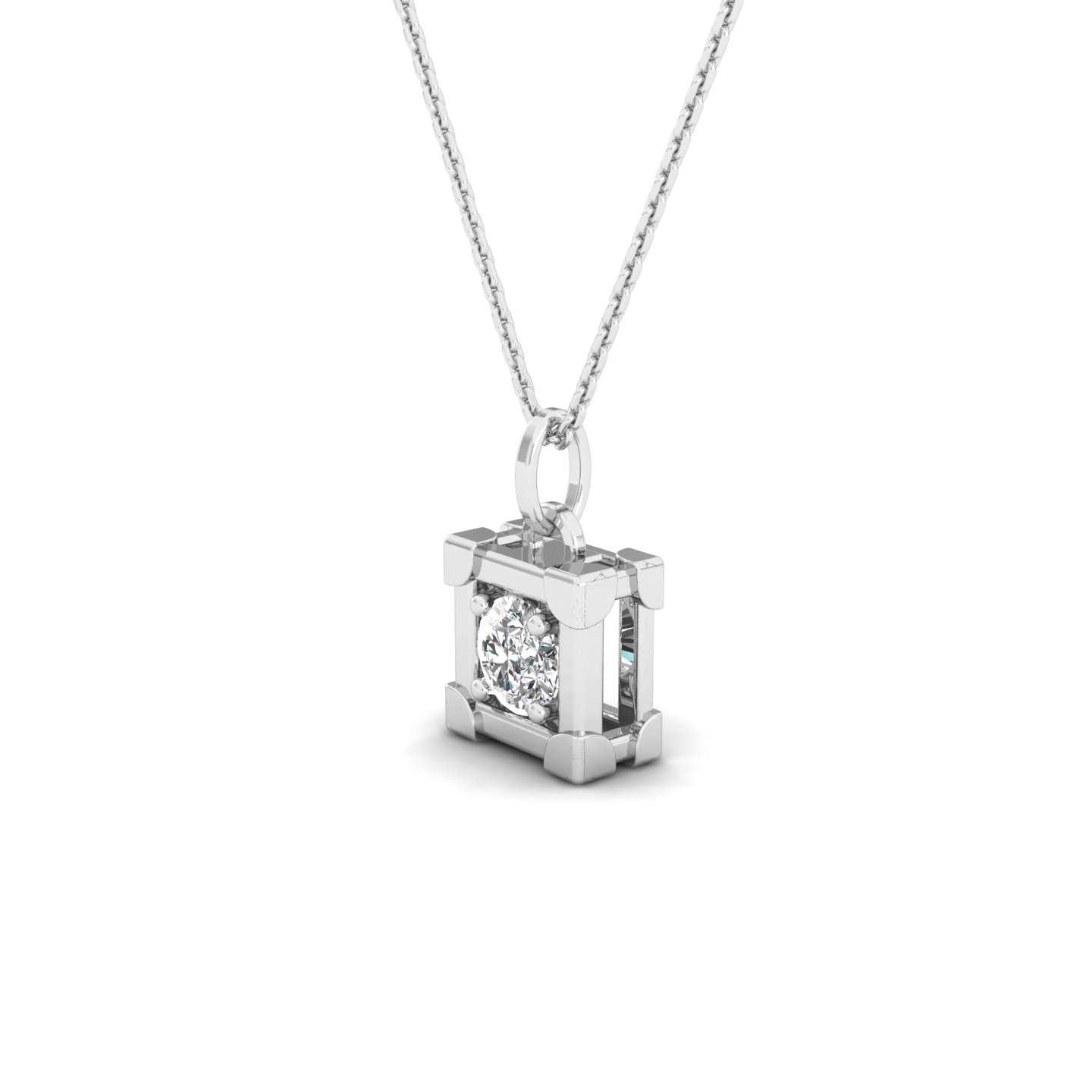 The Squared Elegance Pendant