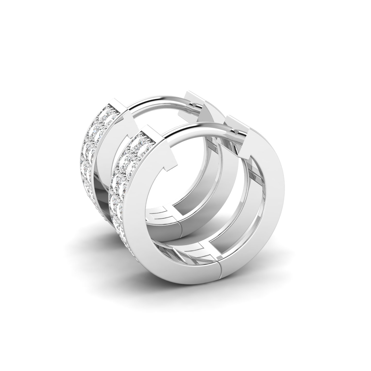 Striker Diamond Band Hoops