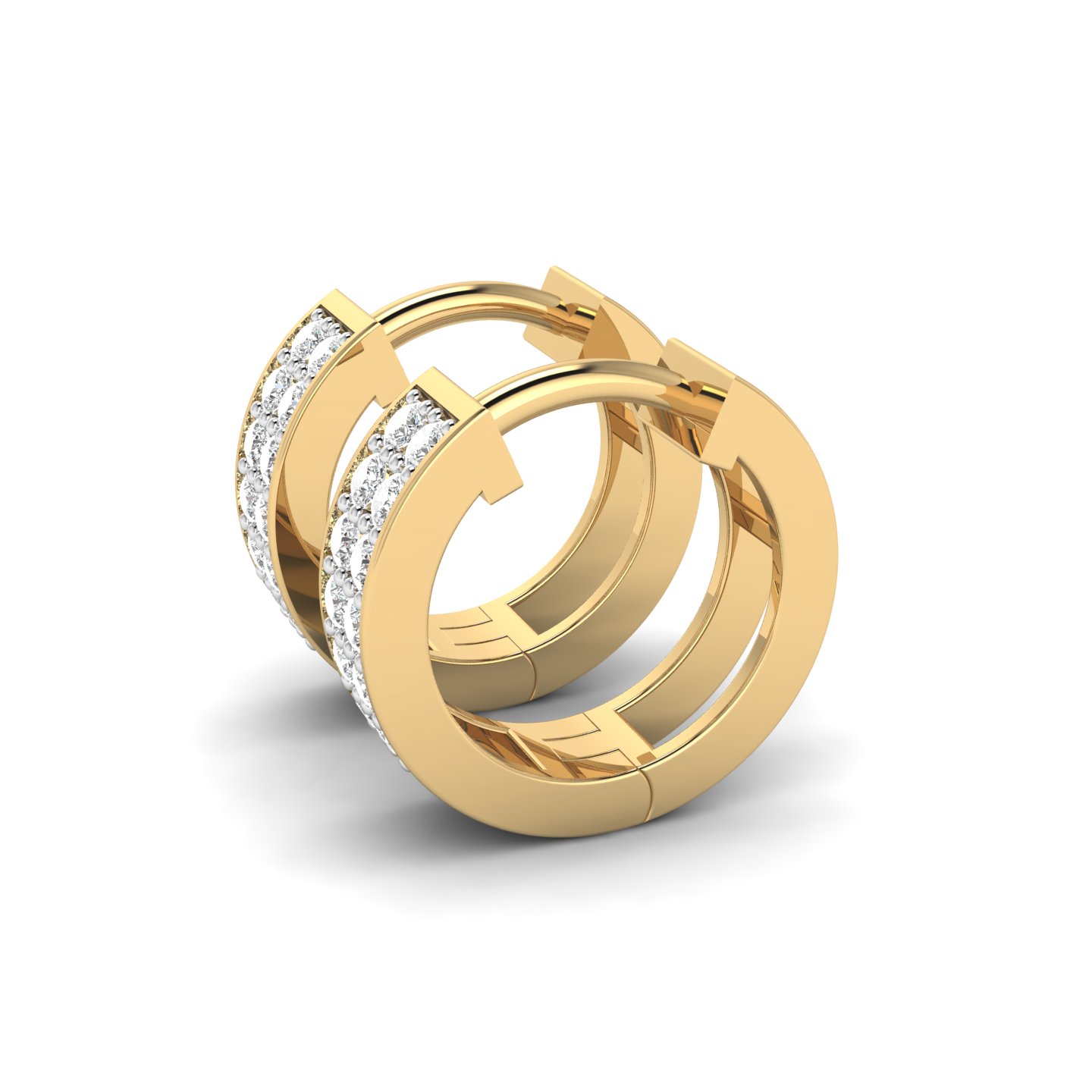 Striker Diamond Band Hoops