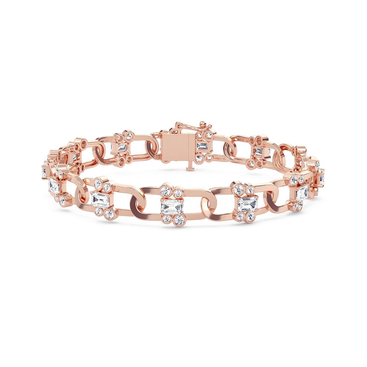 Emerald Radiance Link Bracelet