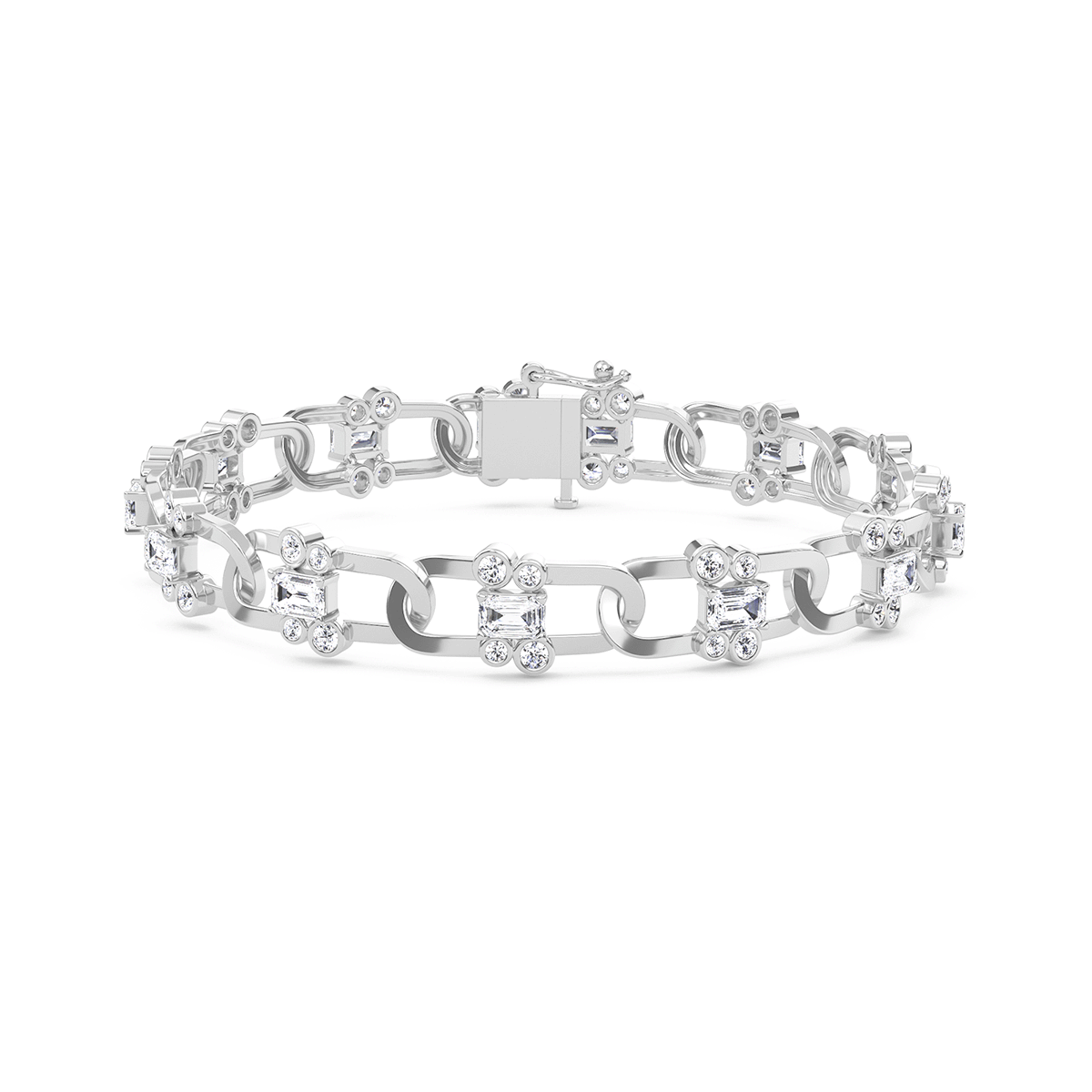 Emerald Radiance Link Bracelet