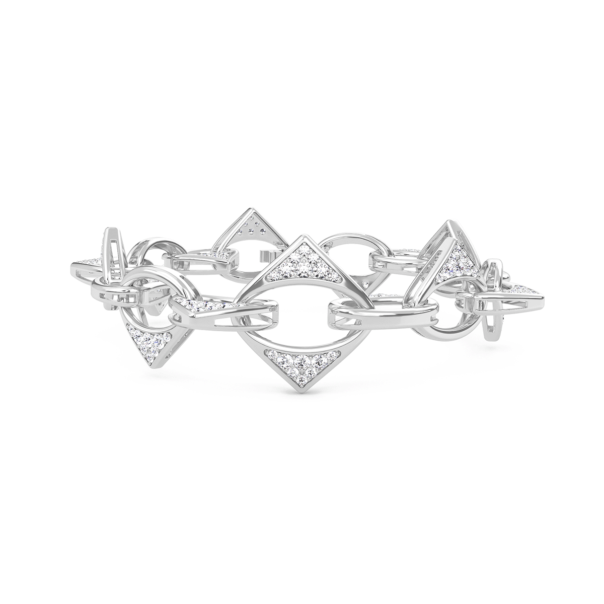 Cipher Diamond Bracelet