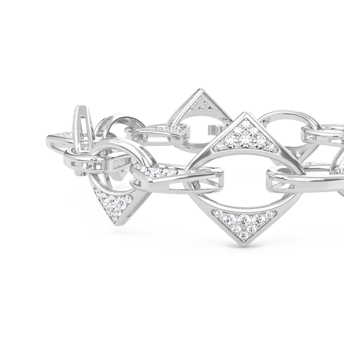 Cipher Diamond Bracelet