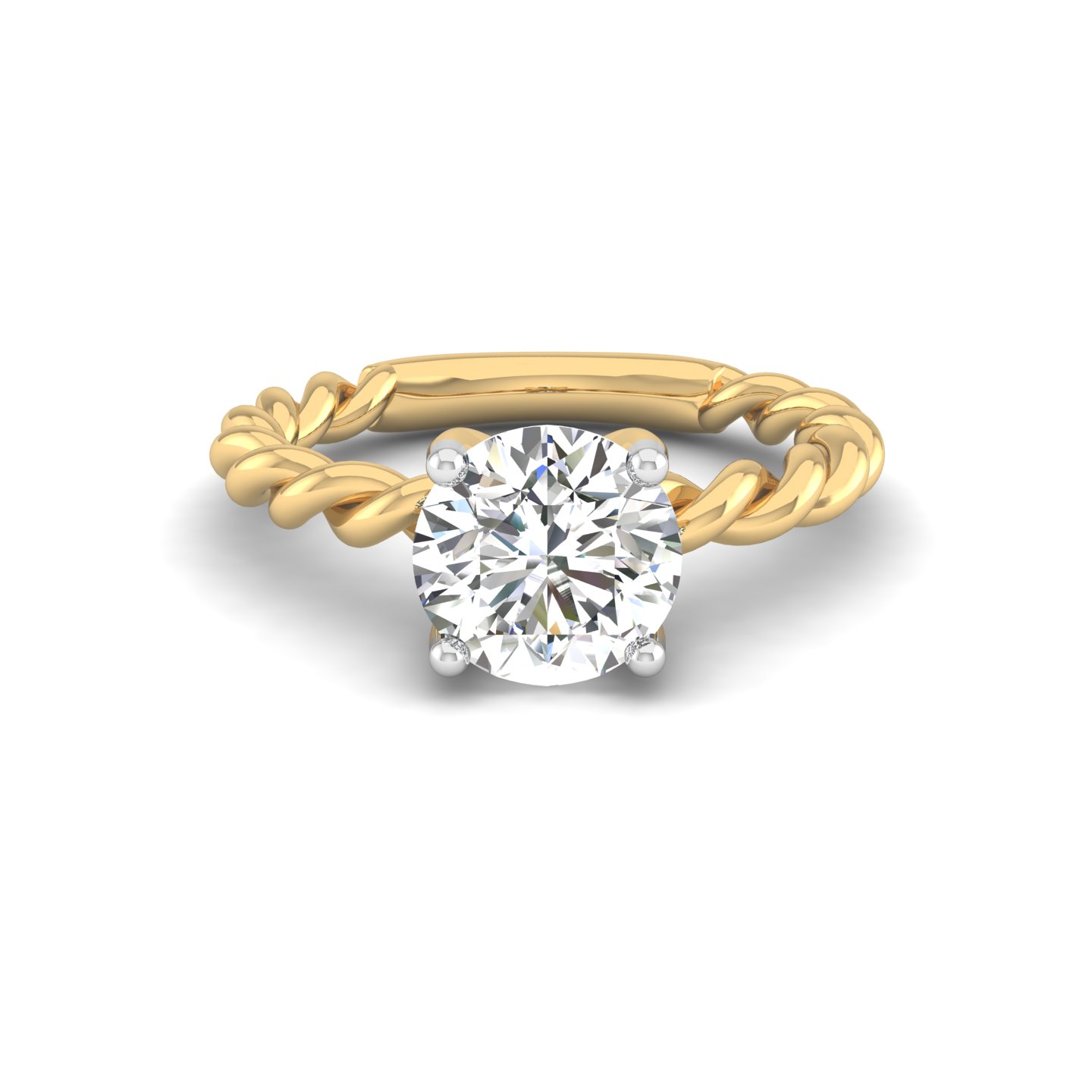 Vowbound Solitaire Ring