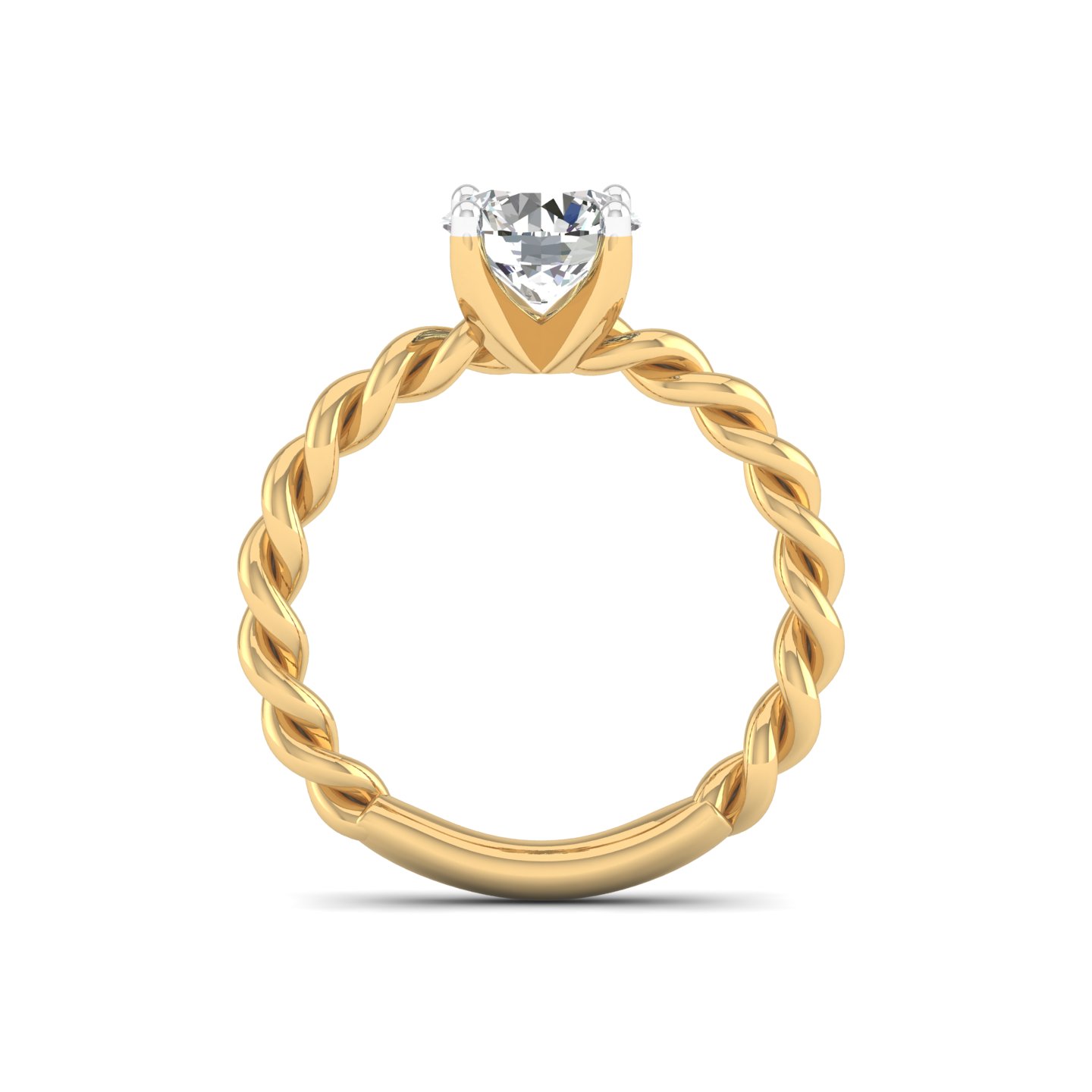 Vowbound Solitaire Ring