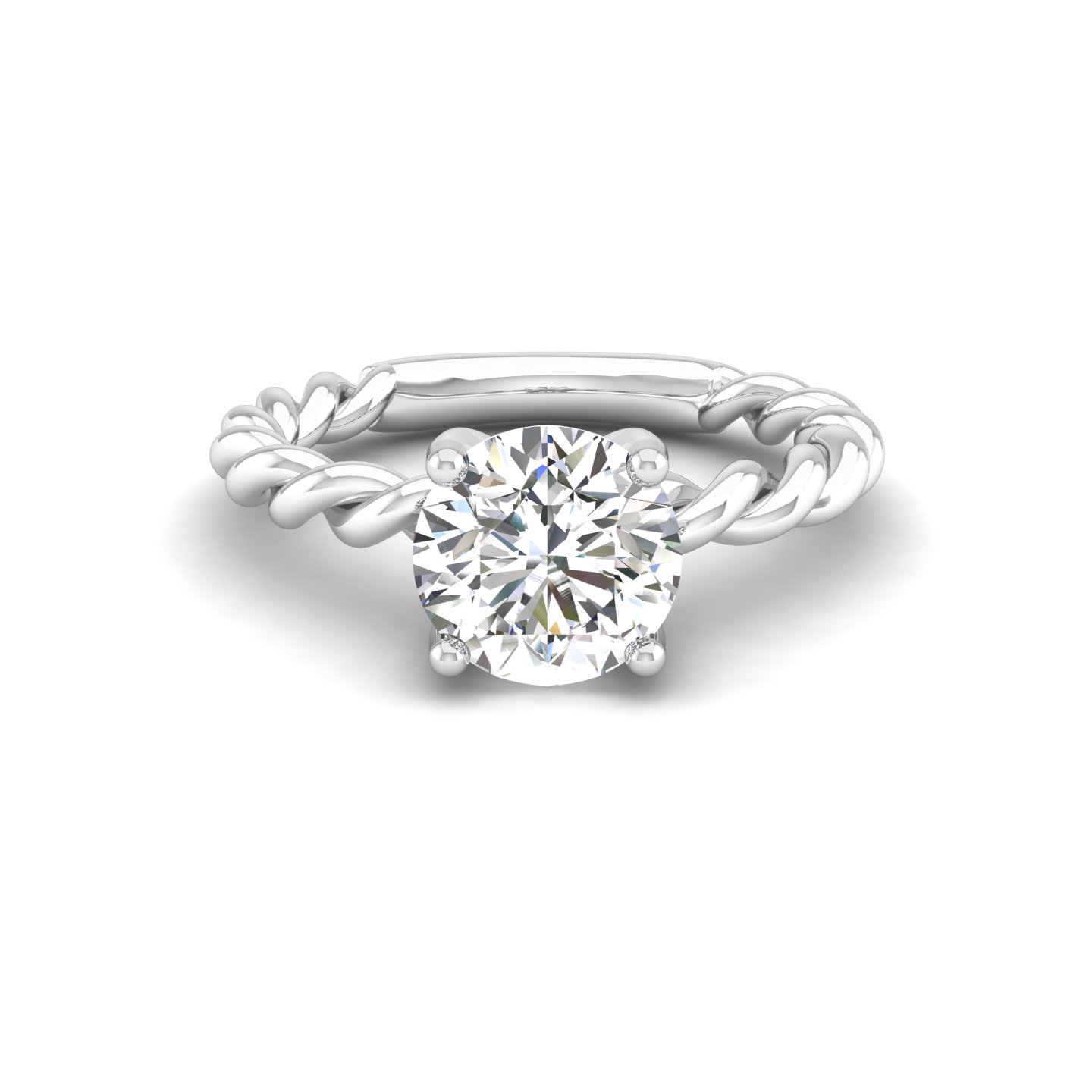 Vowbound Solitaire Ring