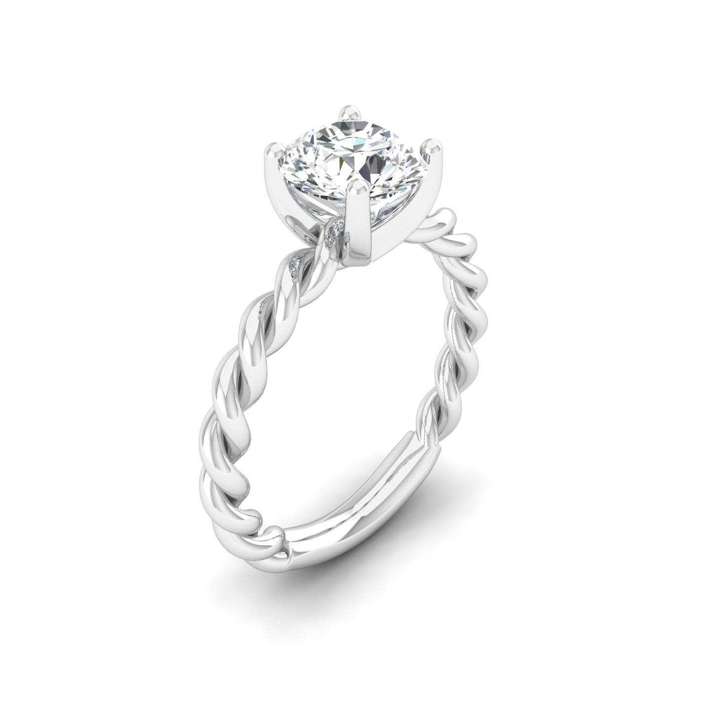 Vowbound Solitaire Ring