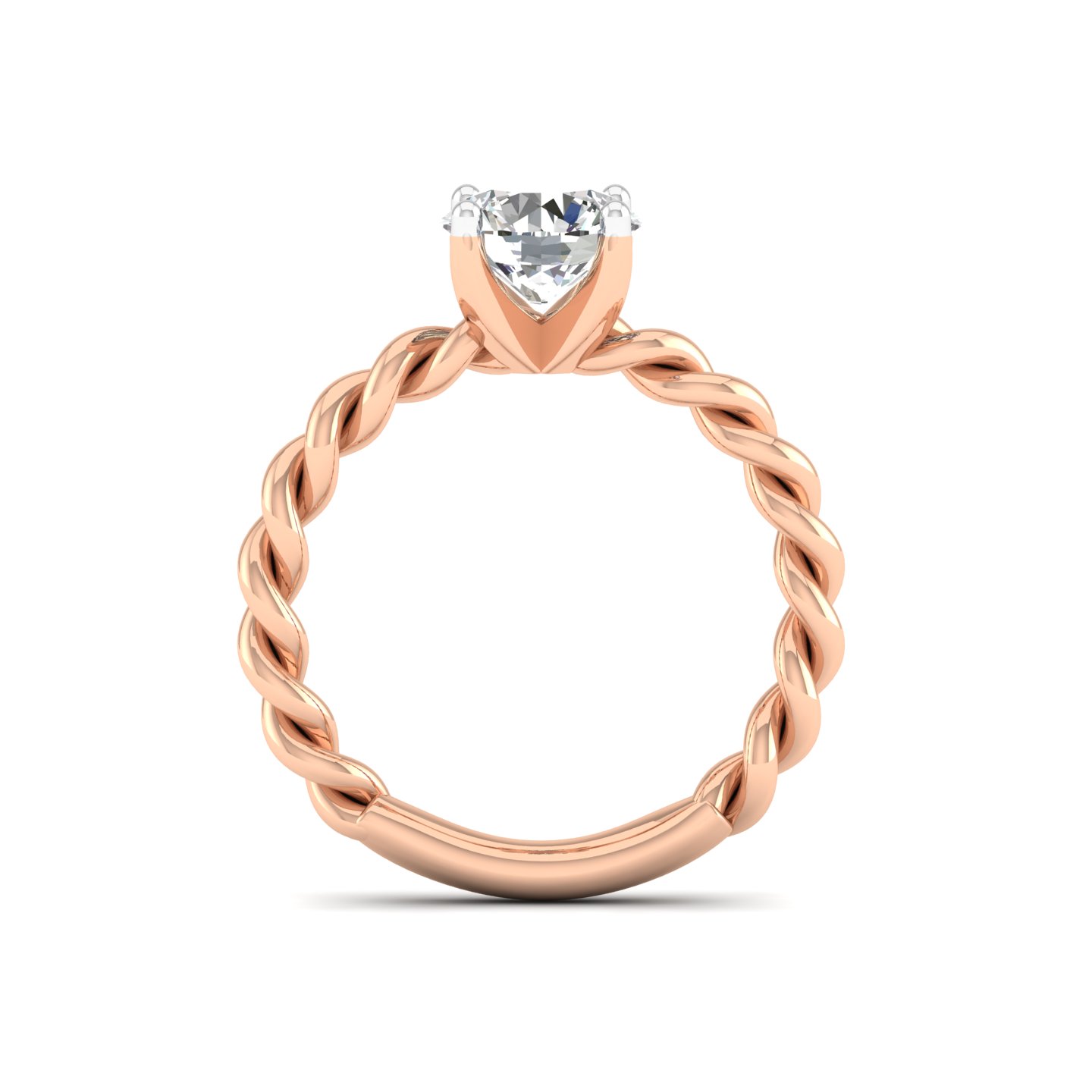 Vowbound Solitaire Ring