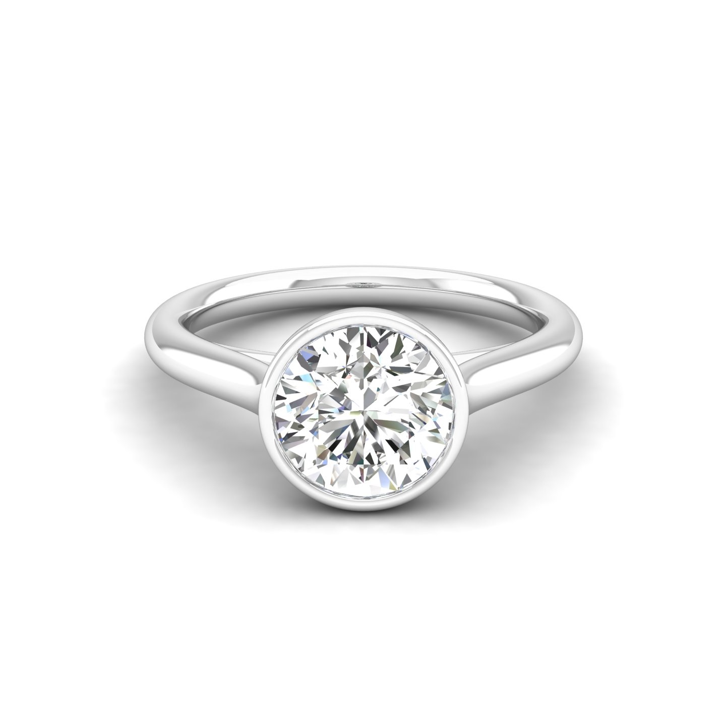 The Lyra Solitaire Ring