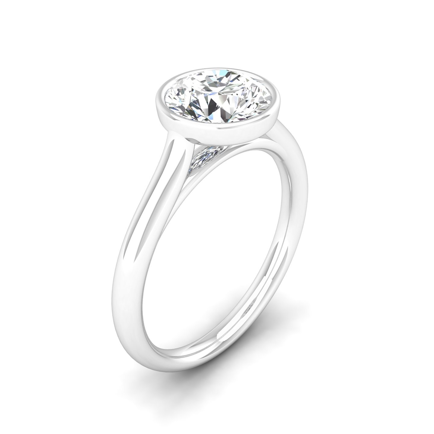 The Lyra Solitaire Ring