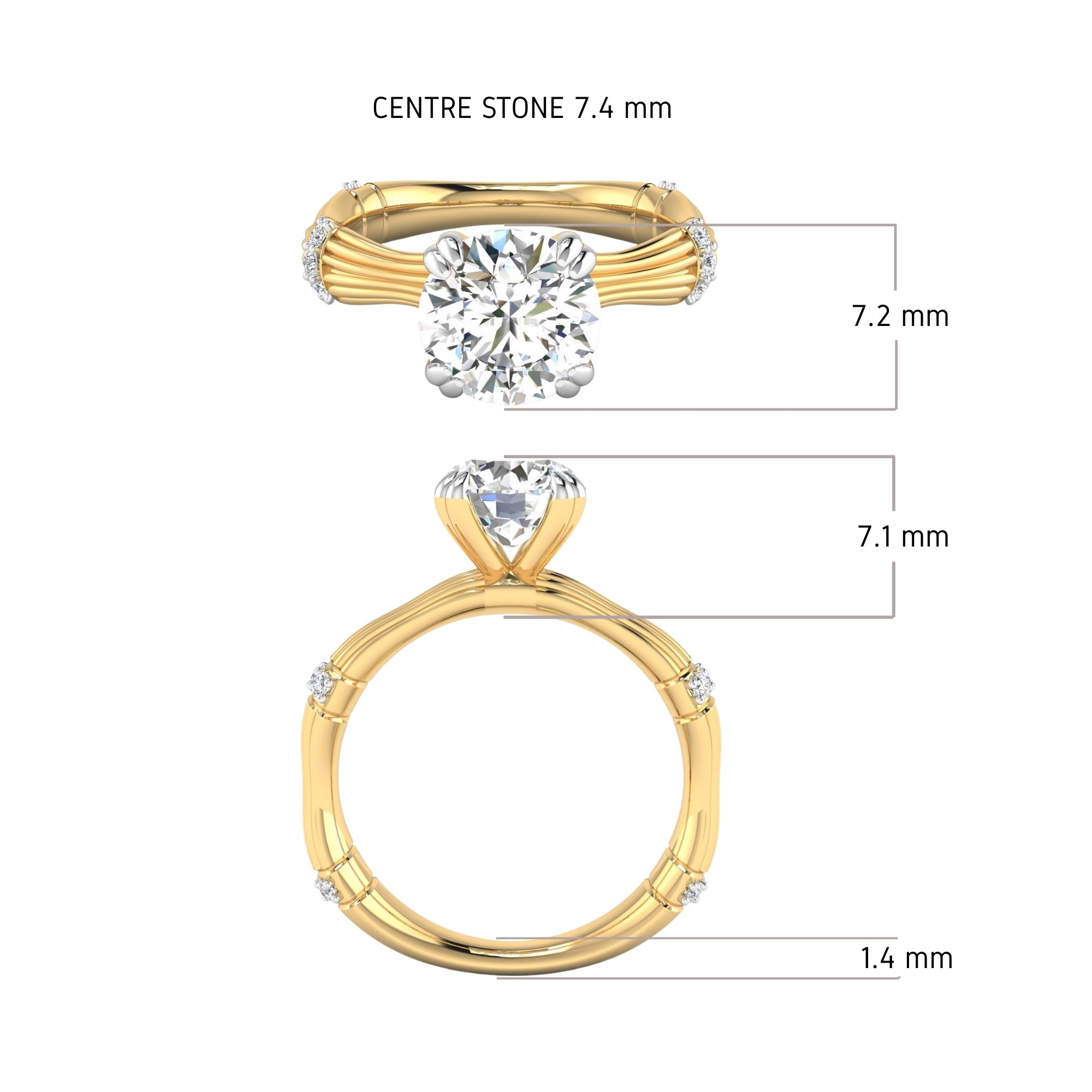 Luna Vine Ring