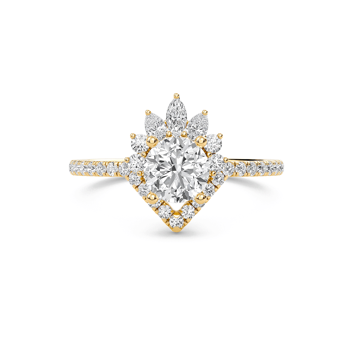 Tiara Diamond Ring
