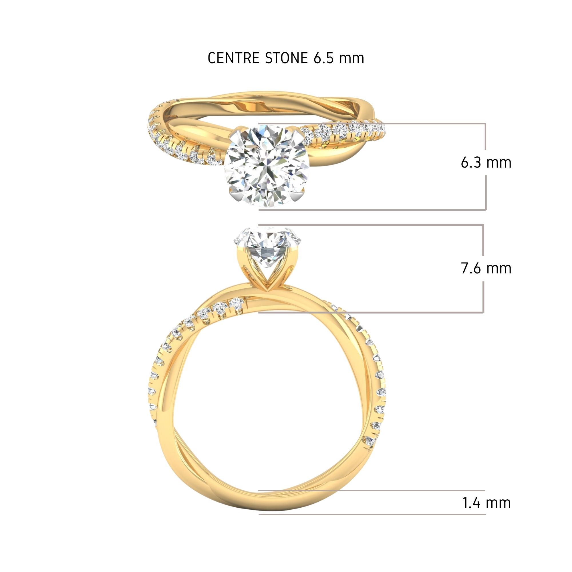 Eternal Twist Ring