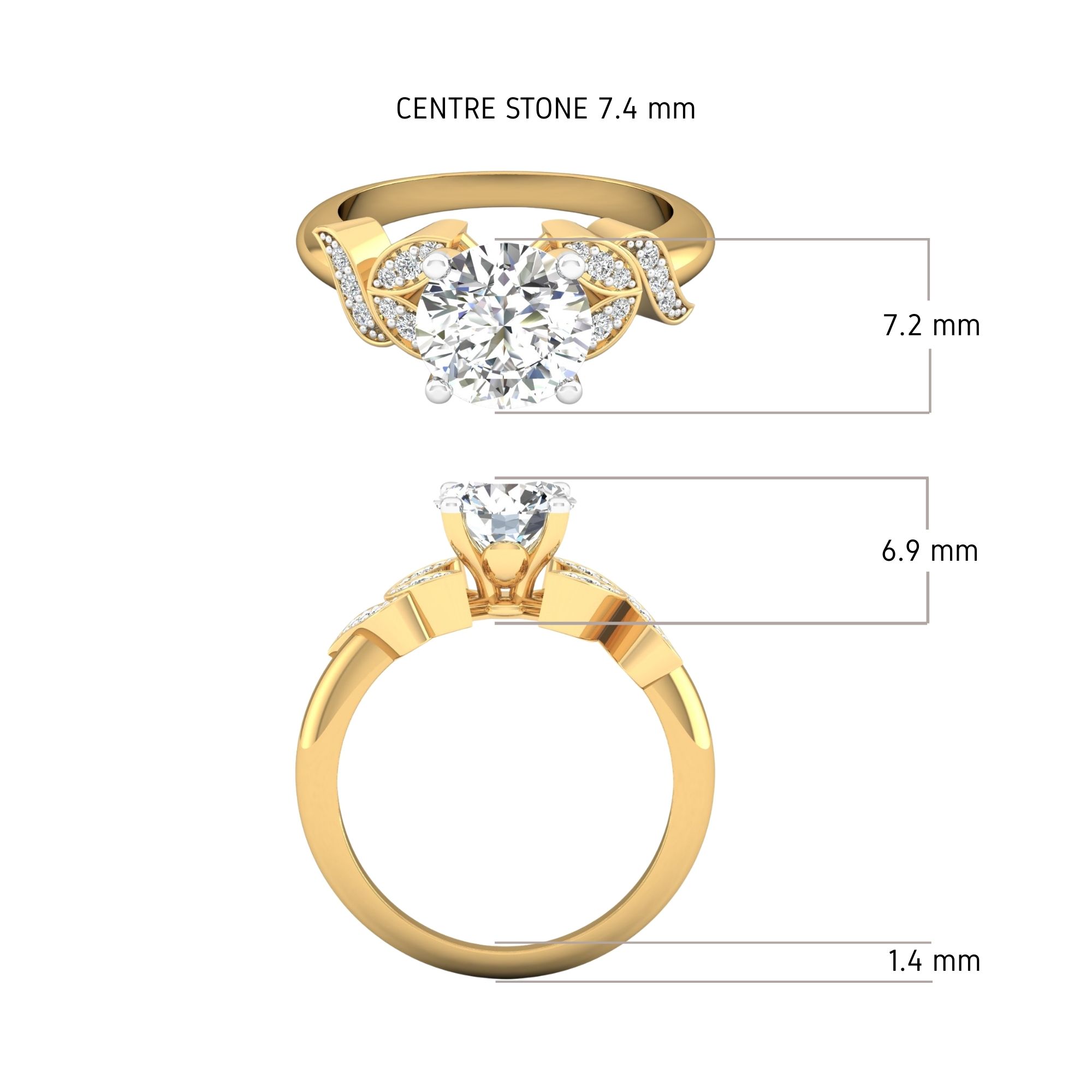 Aurora Blossom Ring