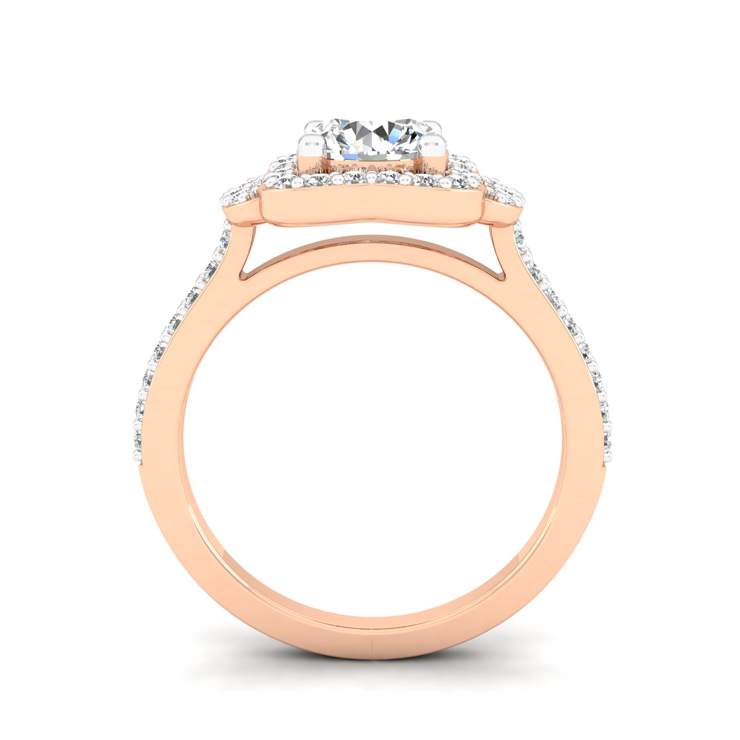 Flourish Halo Ring