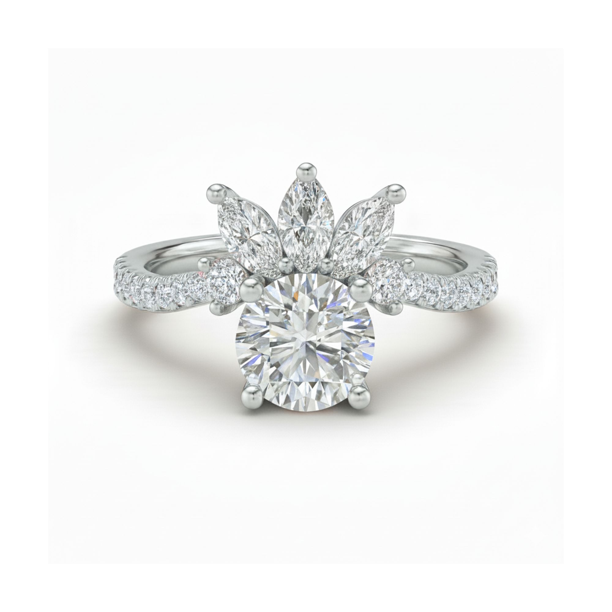 Marquise Bloom Ring