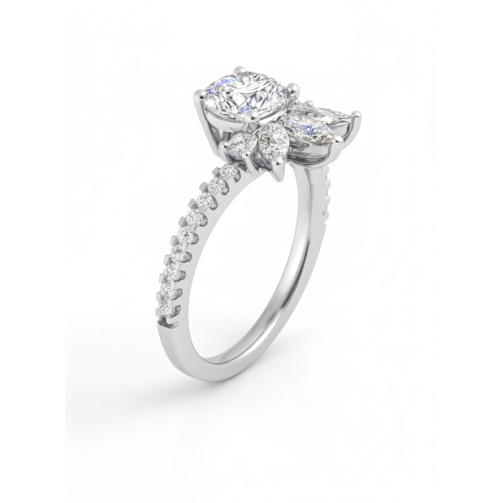 Marquise Bloom Ring