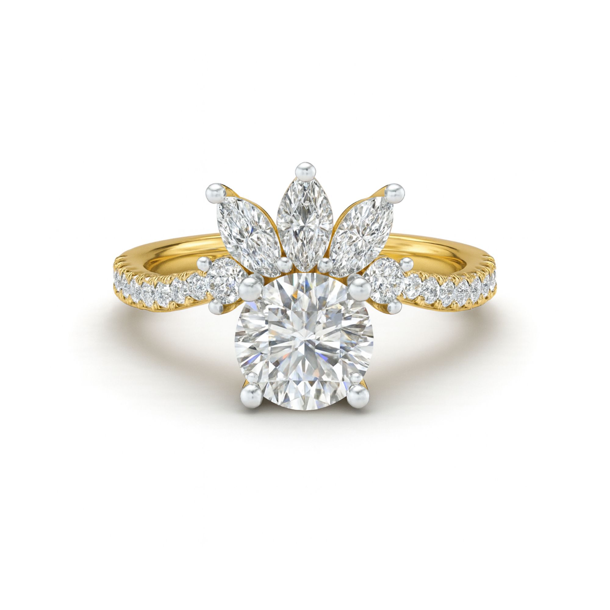 Marquise Bloom Ring