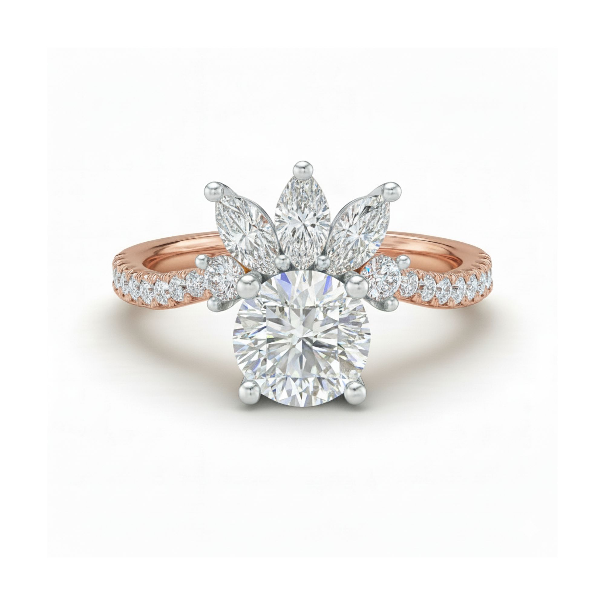 Marquise Bloom Ring