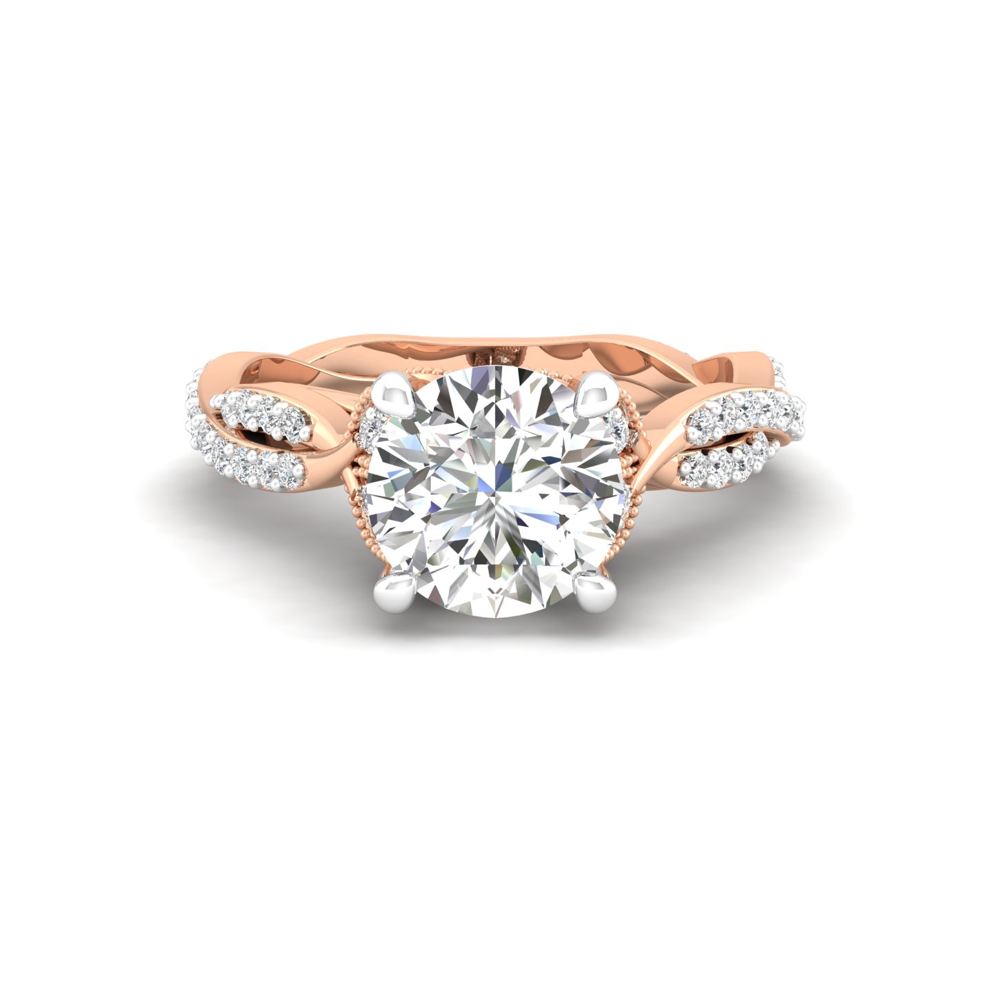 Ivy Solitaire Ring