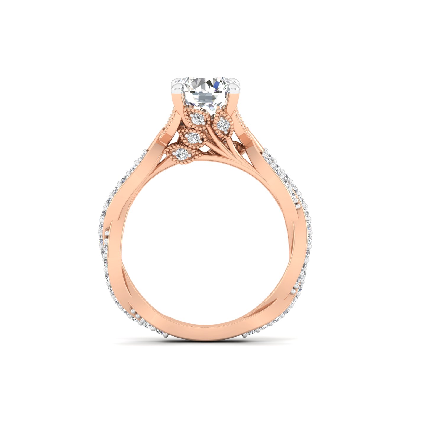 Ivy Solitaire Ring