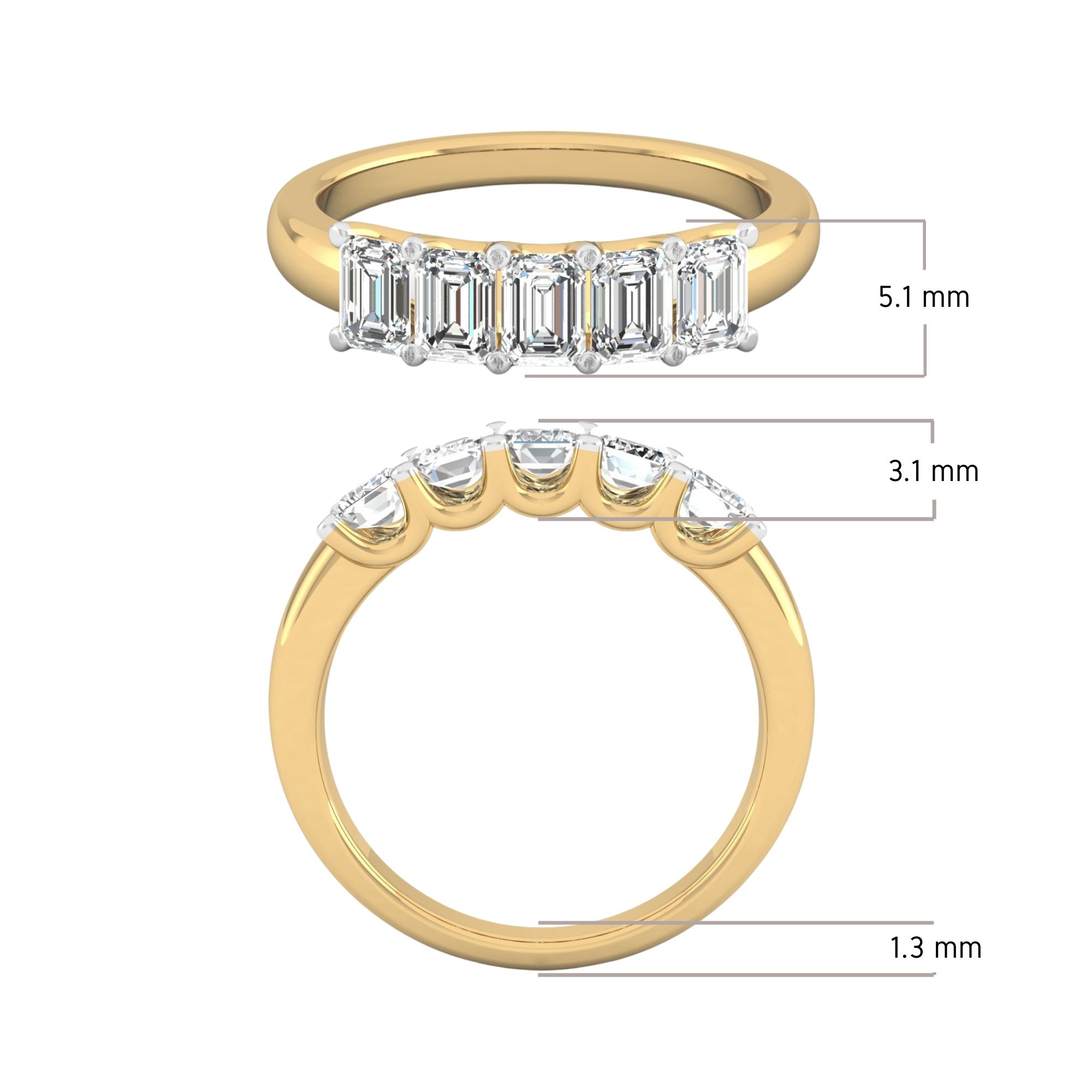 Eternal Emerald Ring