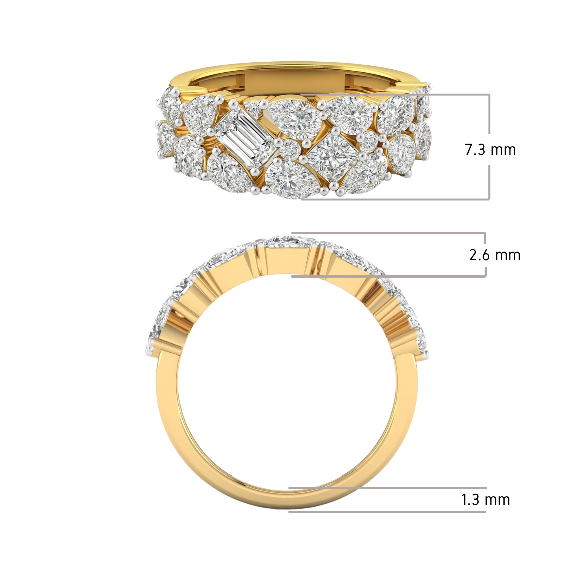 Opulent Medley Ring