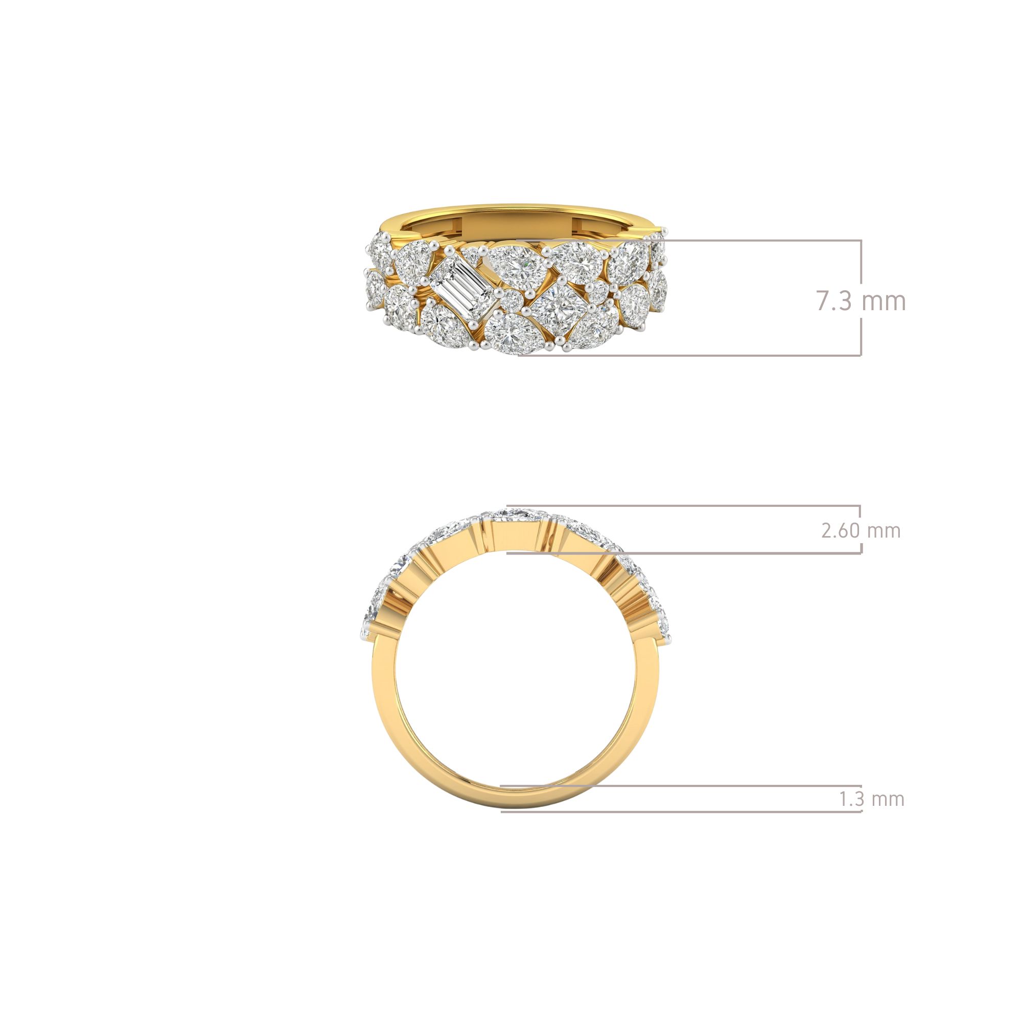 Opulent Medley Ring