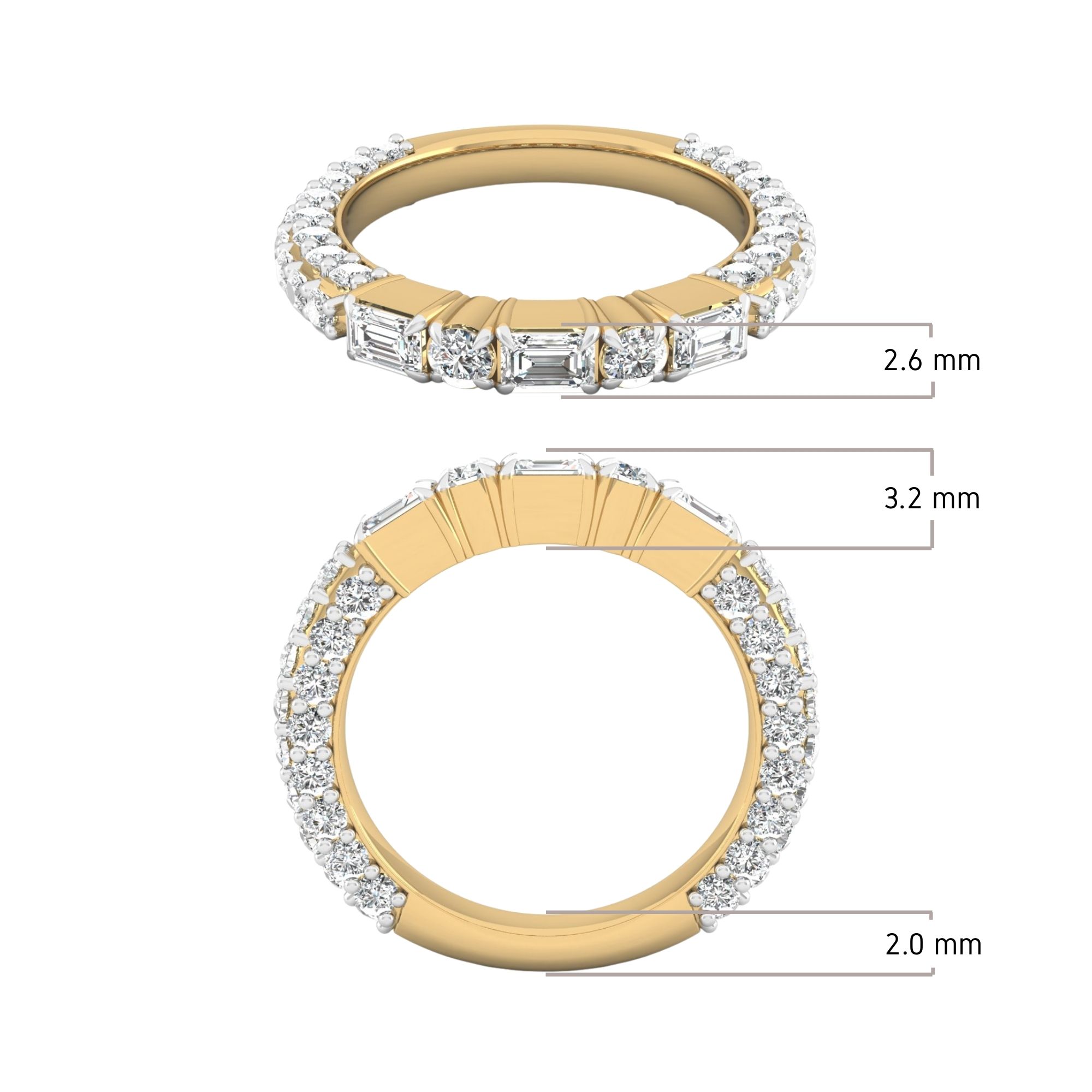 Emerald Horizon Ring