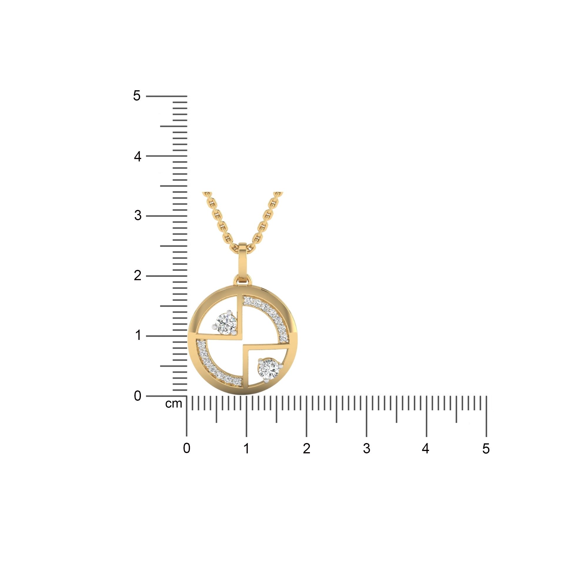 Quad-Circle Pendant
