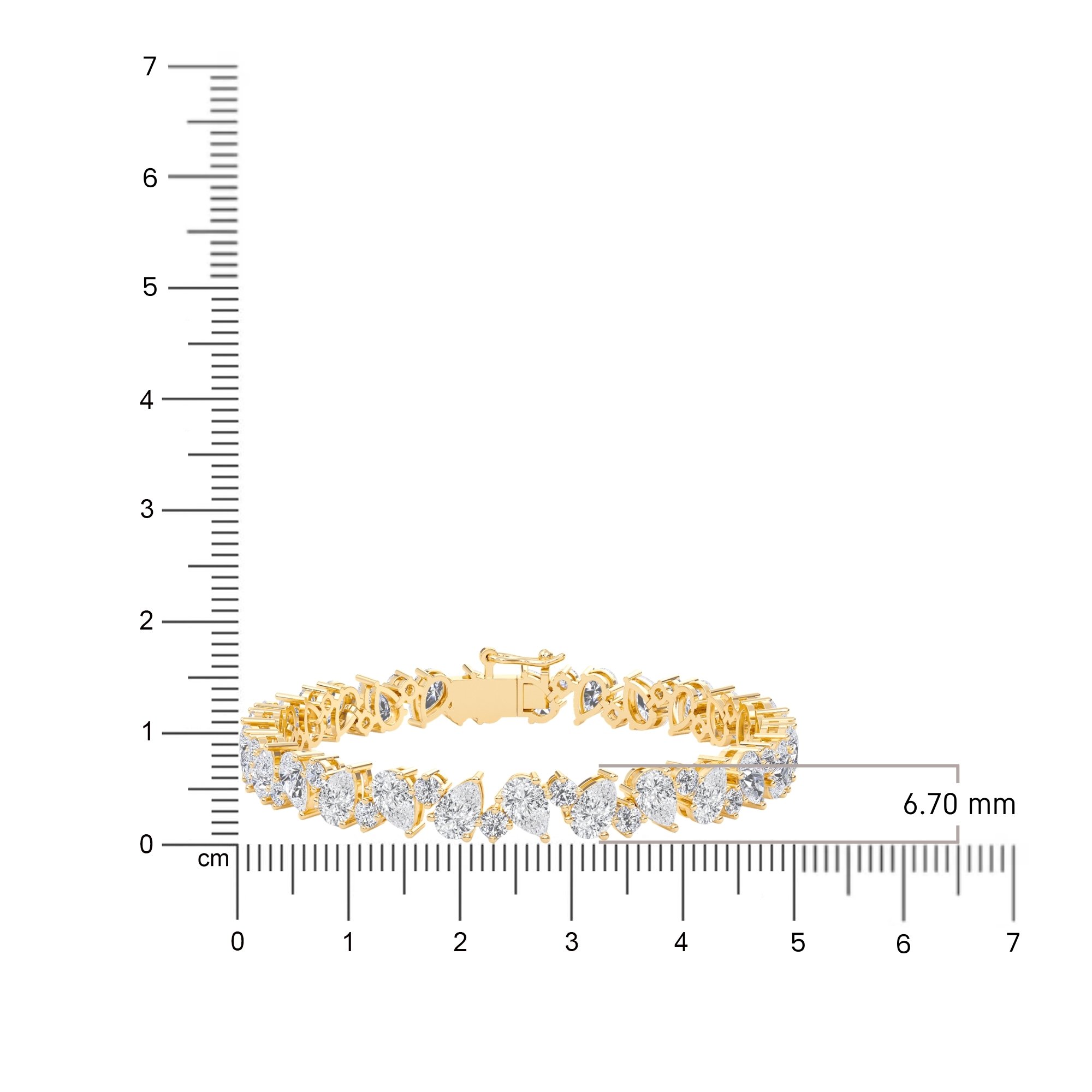 "Elara Pear" Bracelet