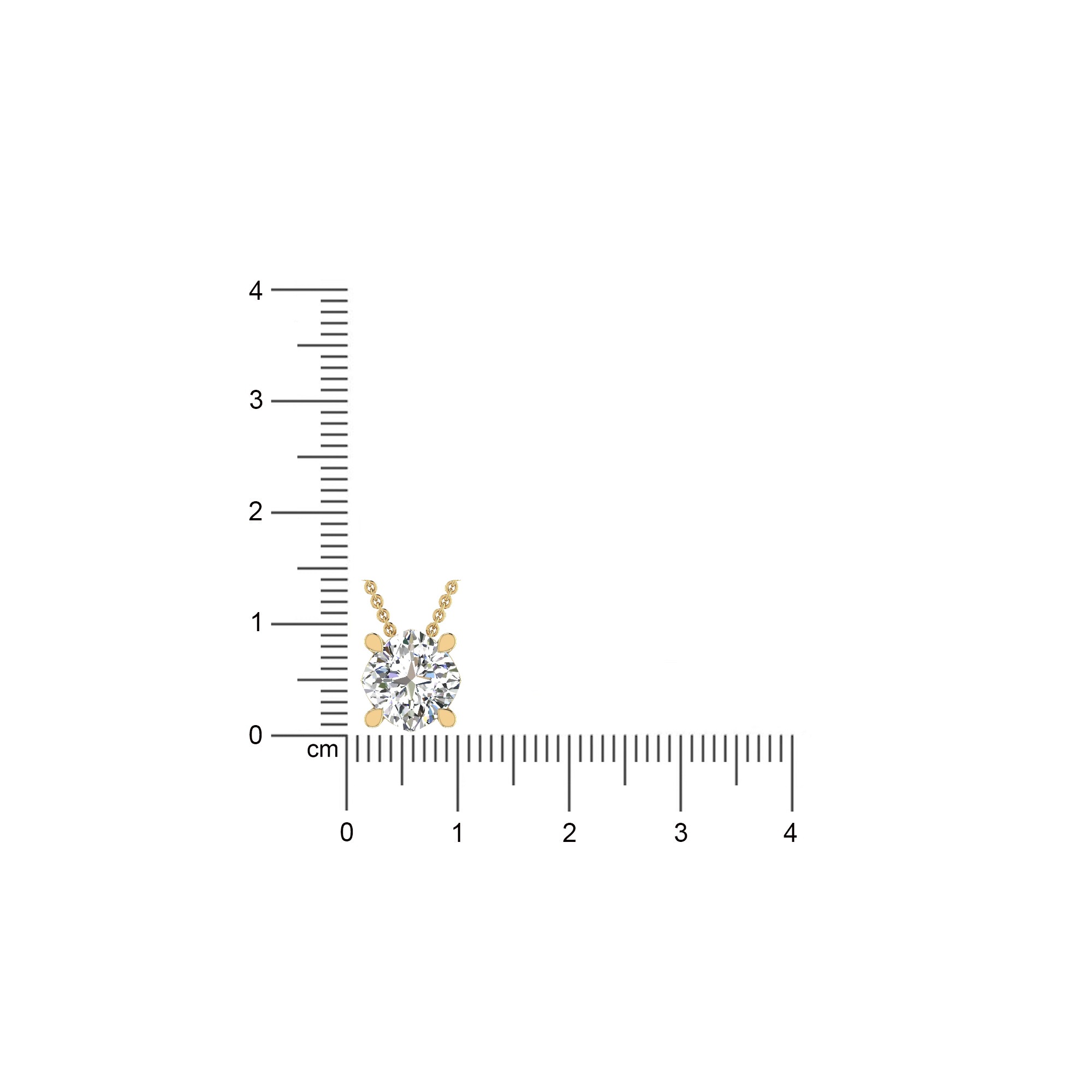 Classic Solitaire Pendant