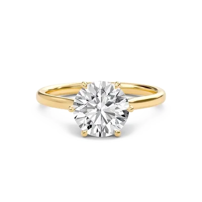 Classic Solitaire 6 Prong Ring