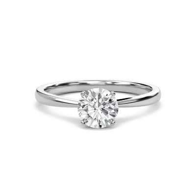  Tapered Shank Four Prong  Ring