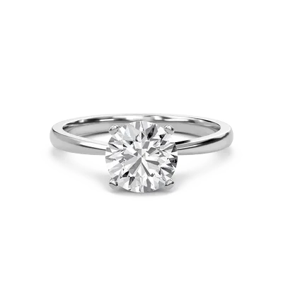  Tapered Shank Four Prong  Ring