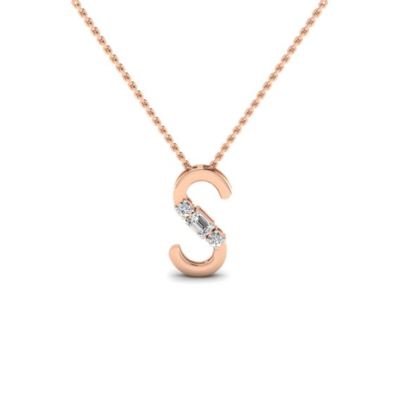 'S' Alphabet pendant