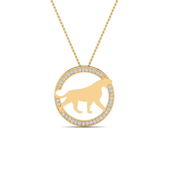 Lunar Panther Pendant