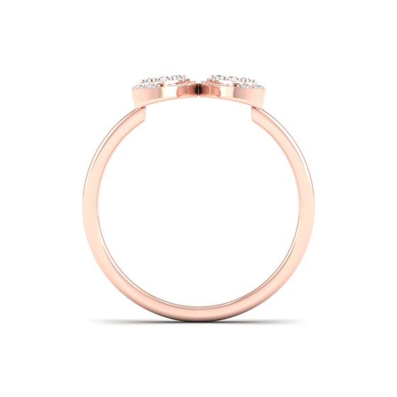 1/3 Cts.Floral Fashion Ring