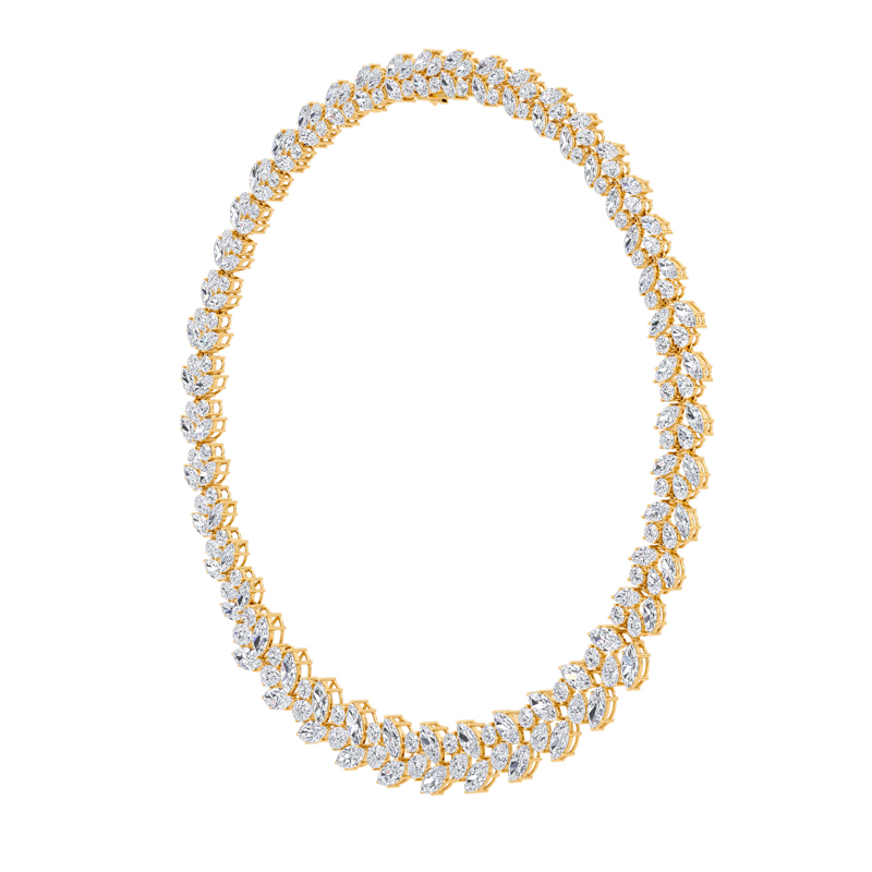 Dazzling Multi Stone Necklace