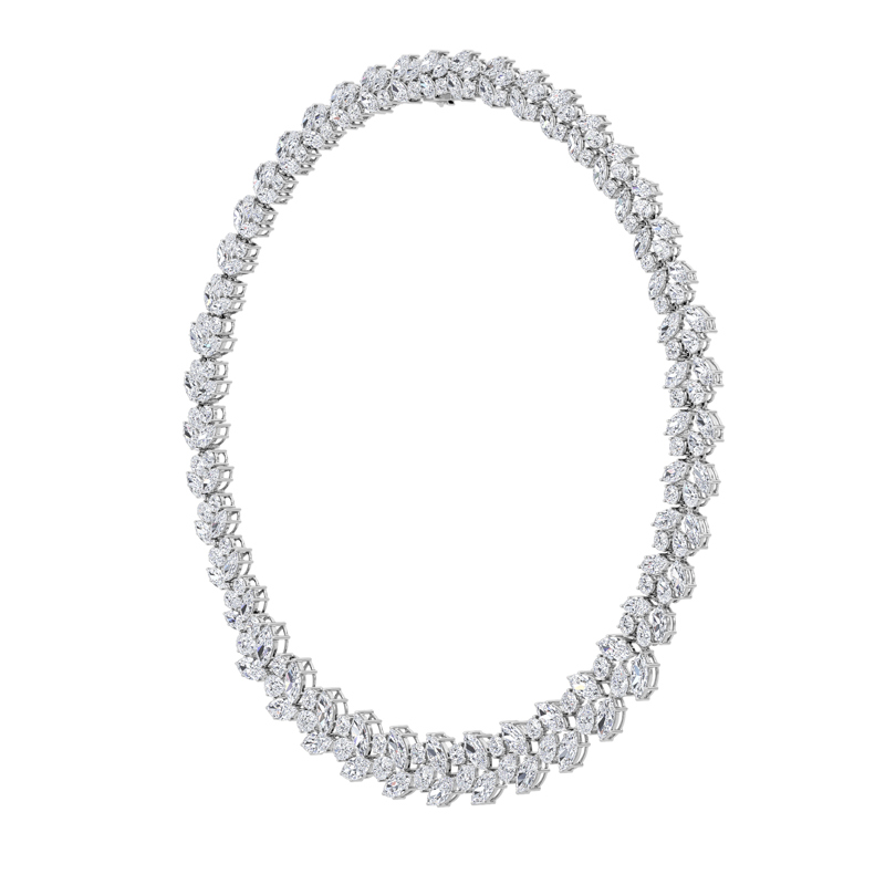 Dazzling Multi Stone Necklace