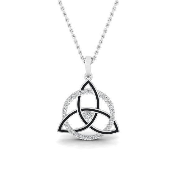 Triquetra Path Pendant