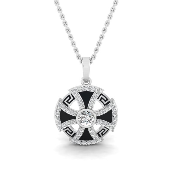 Obsidian Meridian Pendant