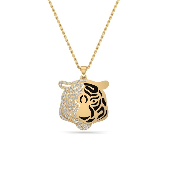 Golden Roar Pendant