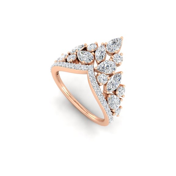 Aurean Leaf Ring