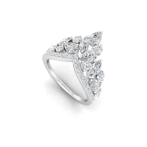 Aurean Leaf Ring